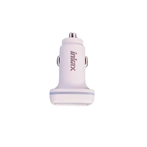 شارژر فندکی اینککس ۳۰ وات مدل CA-07 دو پورت