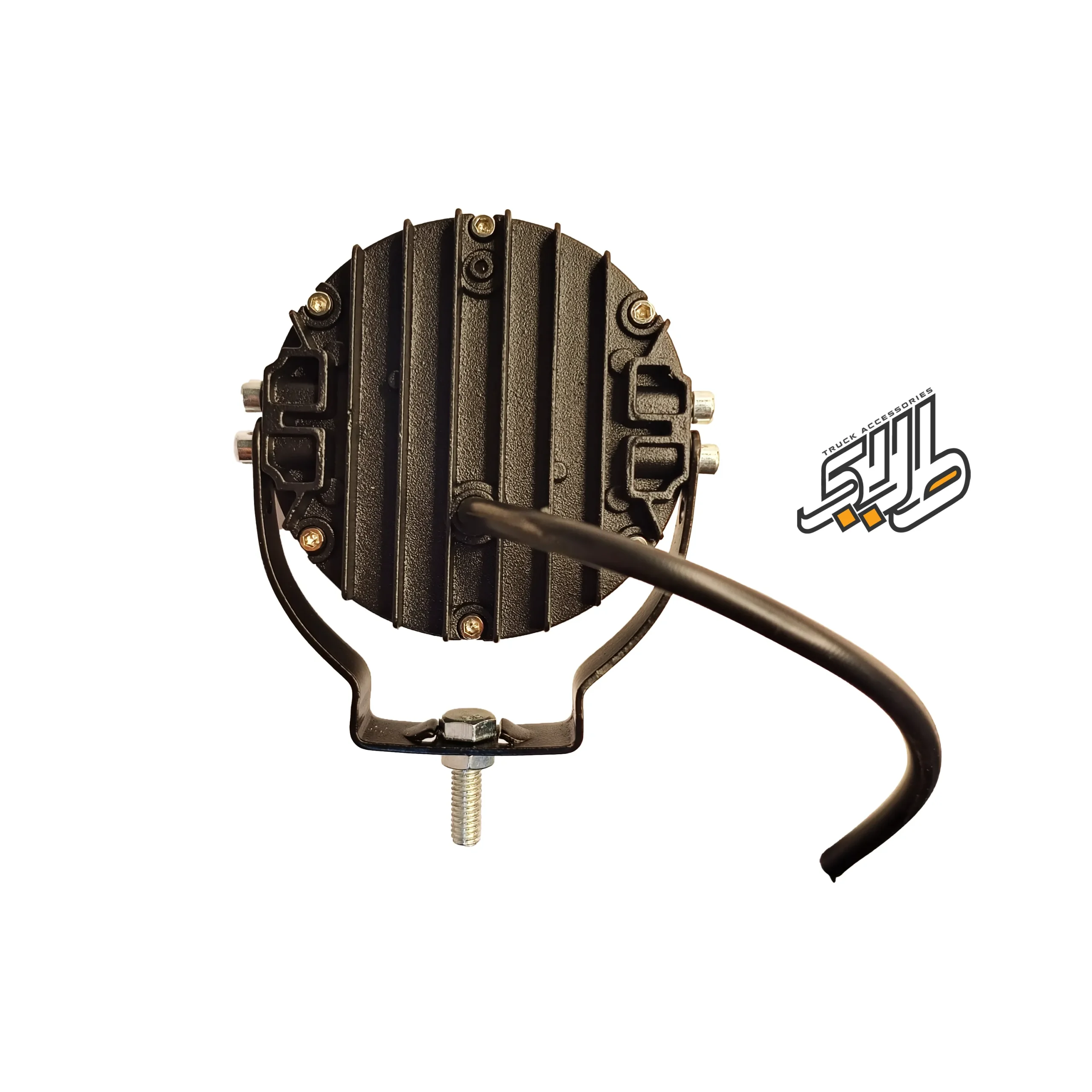 پروژکتور LED گرد نور سفید با چراغ کوچک نارنجی - Image 2